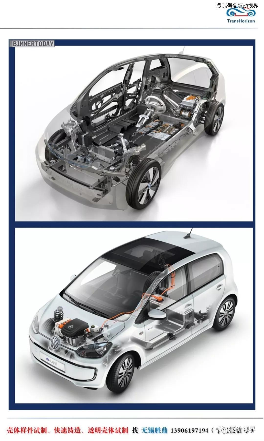 大众eup电动汽车底盘和传动系结构和功能解析