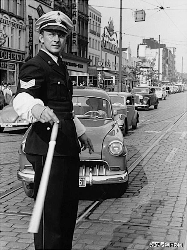德国汉堡1952年，战后复兴的大都市