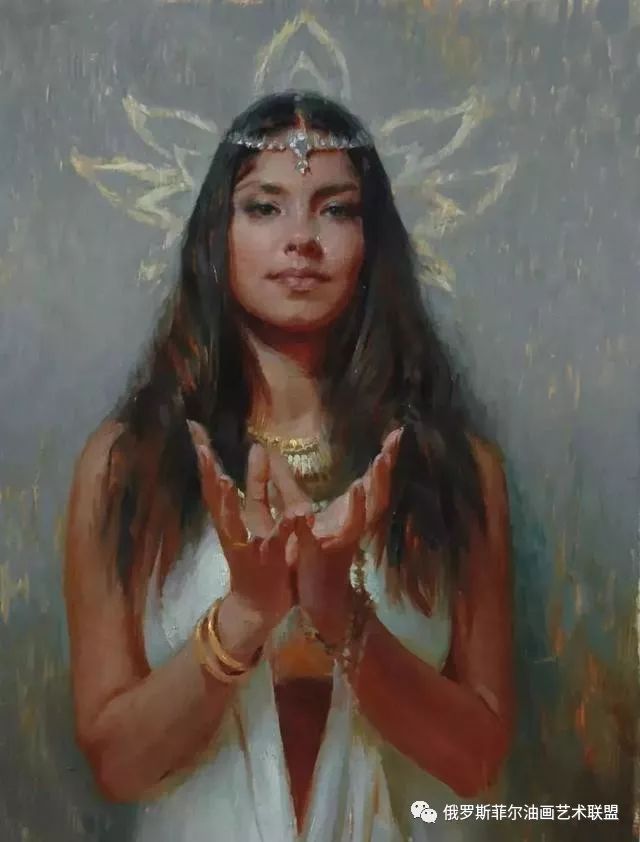 满园春色 性感绝伦的印度人体油画艺术作品欣赏