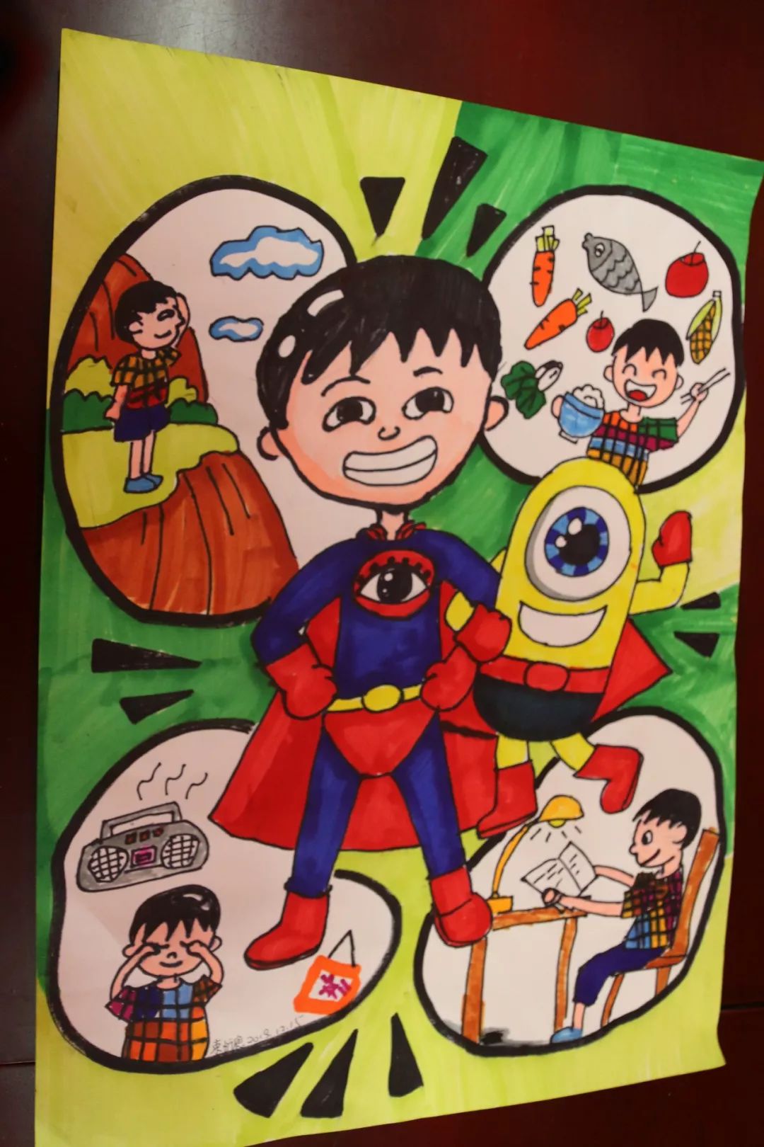 巢湖城南小学这项绘画创作比赛,主题竟然是"eye",太赞