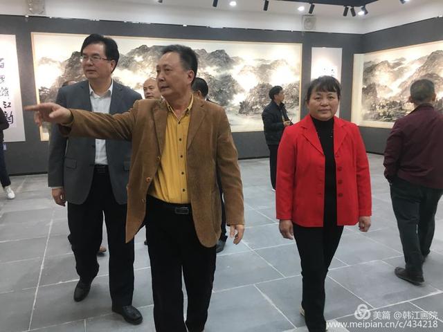 故土韩江万川情一一画家黄广才作品展暨富大艺术馆隆重揭幕