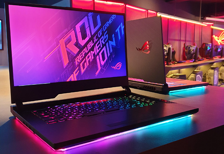 原创ces2020 | rog 300hz游戏本和led a面潮流创意本要你好看