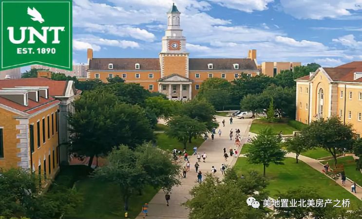 1. 北德克萨斯大学university of north texas (unt)