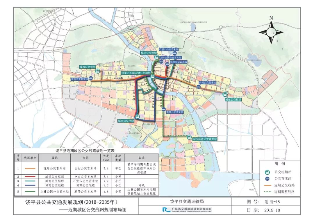 饶平县2018年2035年公交规划出炉
