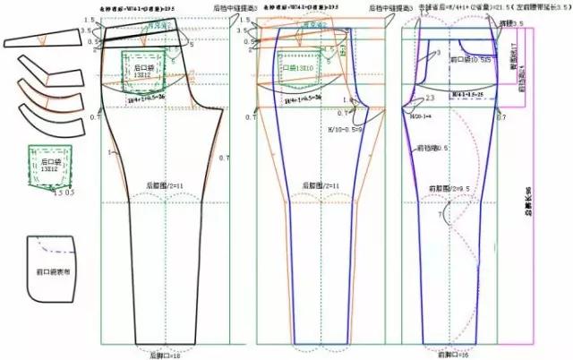 修正的女式牛仔裤画法包括小直筒和铅笔裤