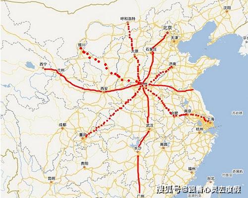 火车经过郑州市「大规模」