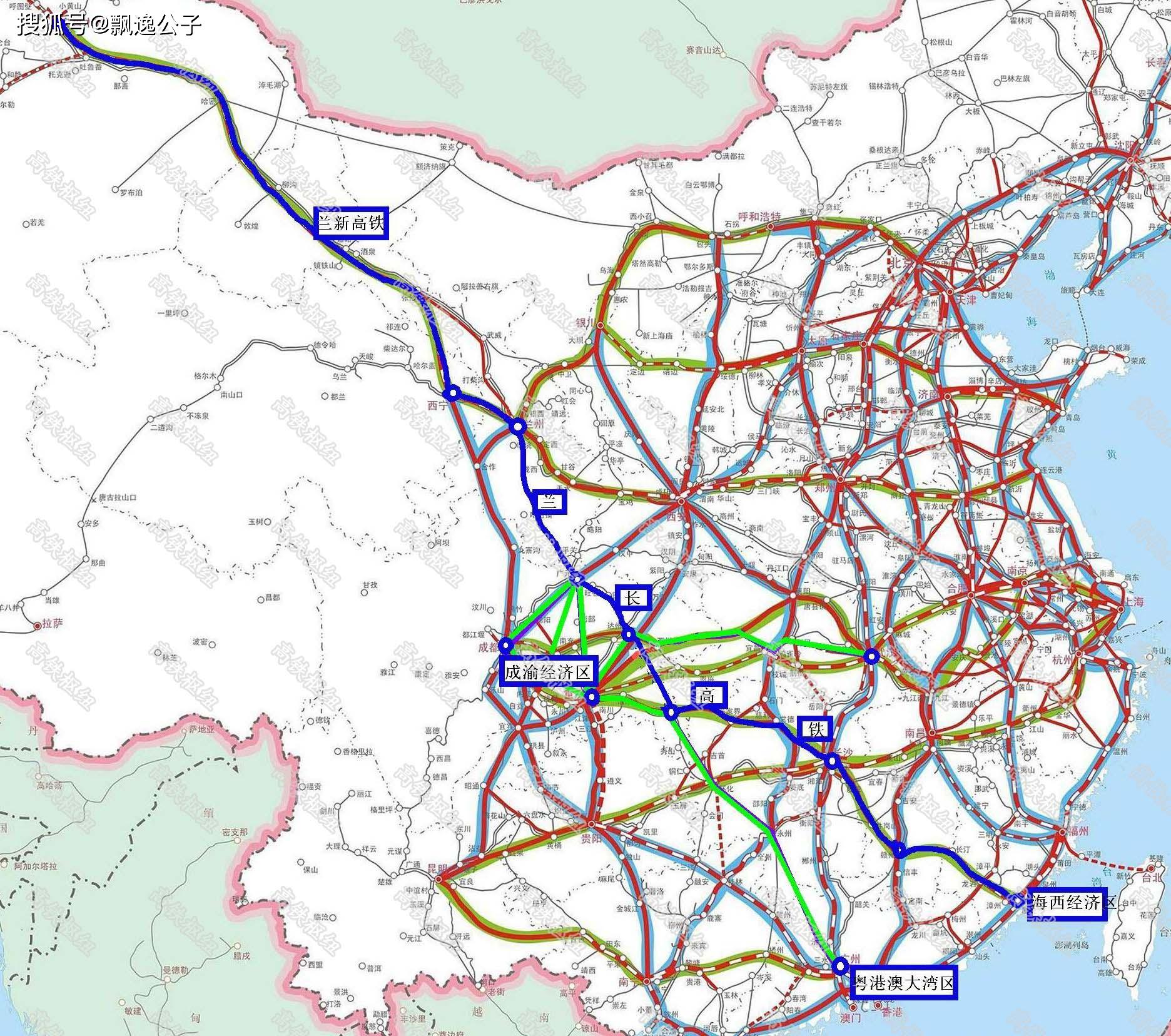 原创渝广高铁能进国家145规划或中长期铁路网规划嘛