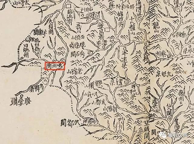 文化岷州 | 古代地图里岷县的前世与今生