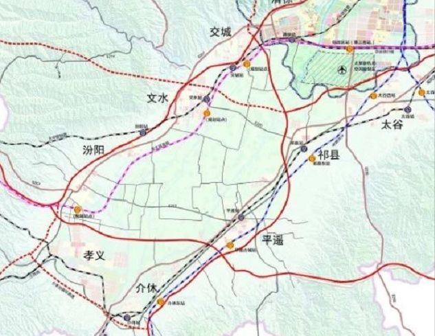 吕梁:高铁选址规划方案曝光