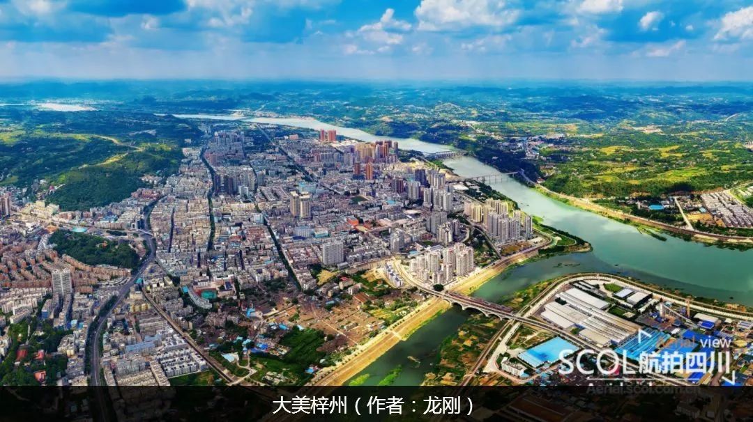 三台美不胜收三台县城市建设掠影