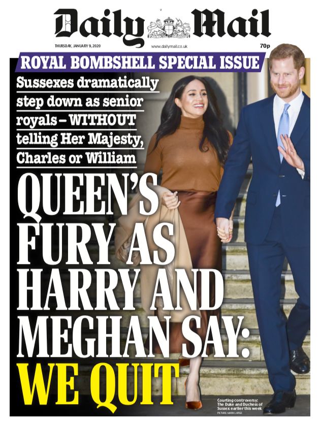 “ Megxit  ”，哈里王子夫婦宣布退出王室，連女王都沒通知！ -尋夢新聞