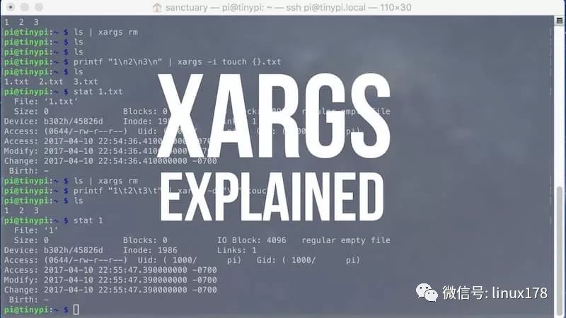 xargs 命令教程