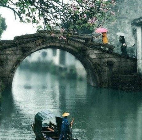汉式音乐   唯美古筝琵琶《小桥流水 》,竟然这么好听!