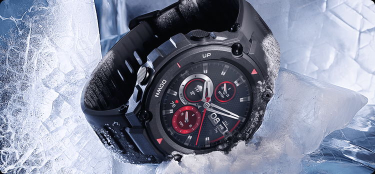 华米Amazfit T-Rex军工级智能手表发布：20天续航