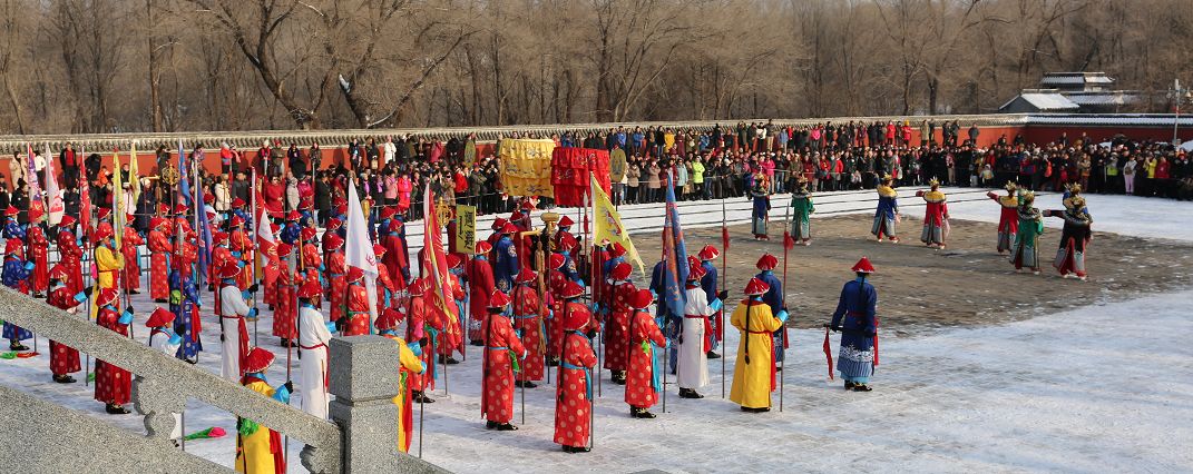 满族歌舞杀年猪祭祀盛世锣鼓文化韵味让人回味无穷精彩瞬间仍历历在目