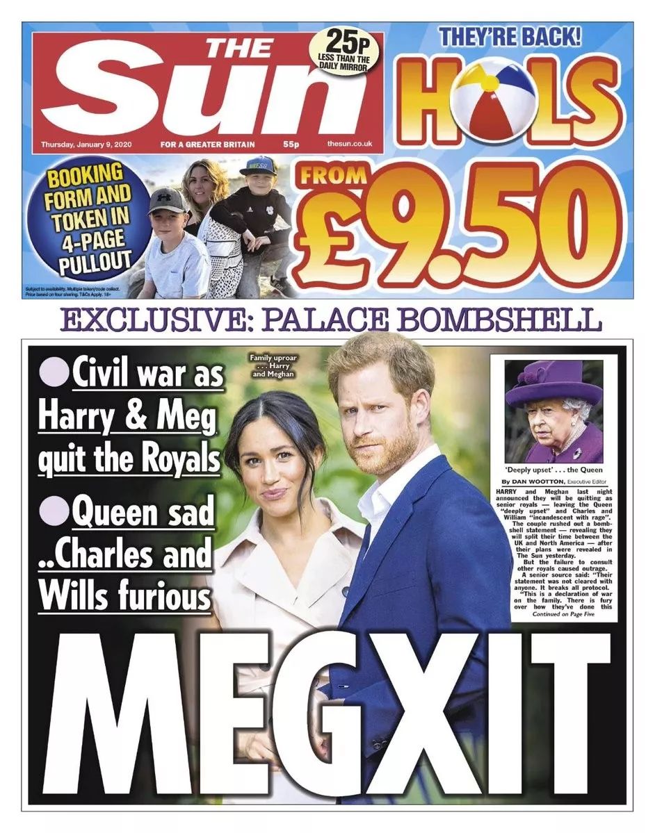 “ Megxit  ”，哈里王子夫婦宣布退出王室，連女王都沒通知！ -尋夢新聞