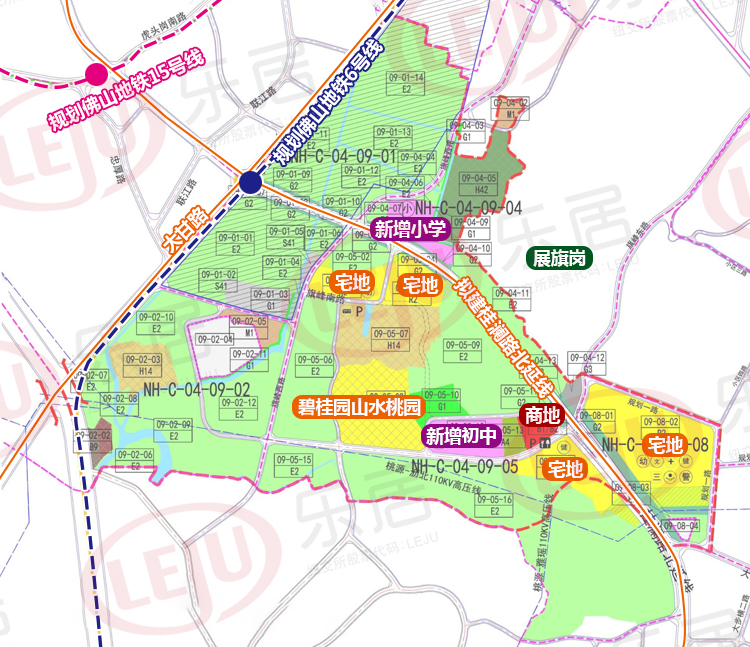 展旗地块工业区升级改造对桂澜路北延线的实施及实施后的沿线景观风貌