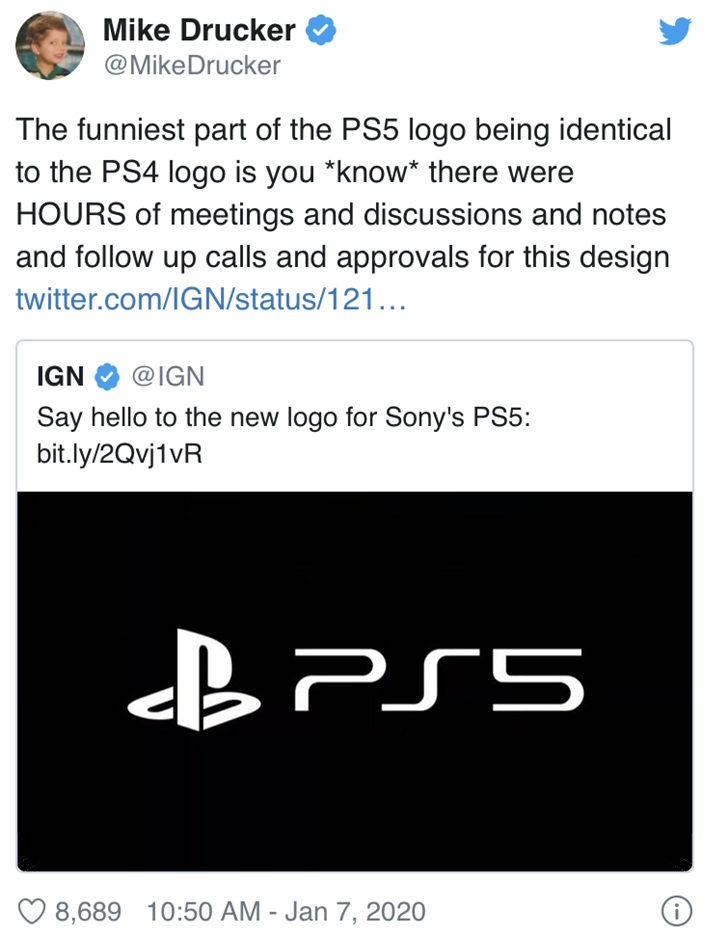 SONY公布PS5 logo慘遭網友「diss」：毫無新意 遊戲 第5張
