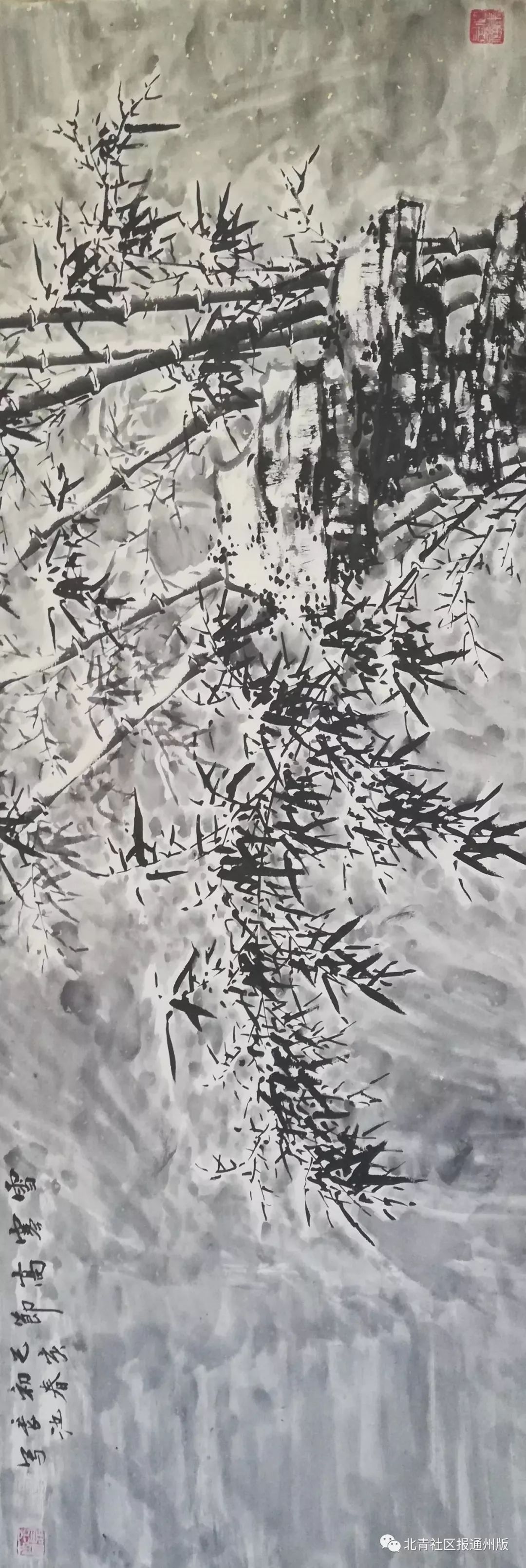 【运河画苑】他画竹50年…一支画笔,画尽世间墨竹