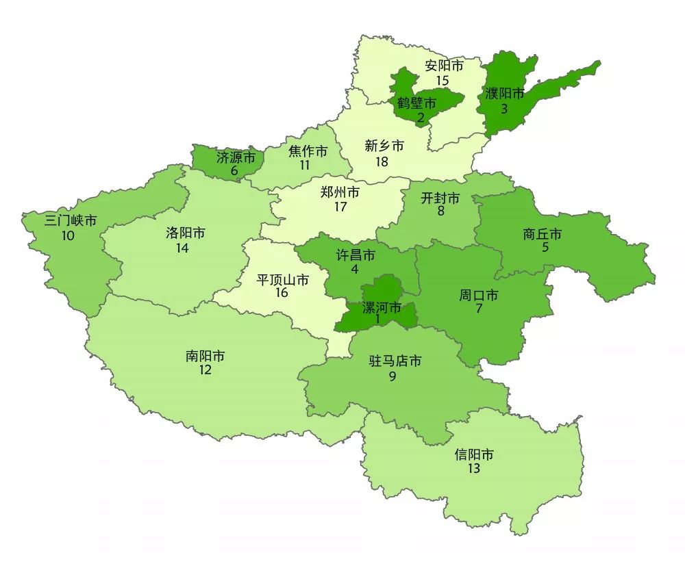 这项指数全省第一_河南省