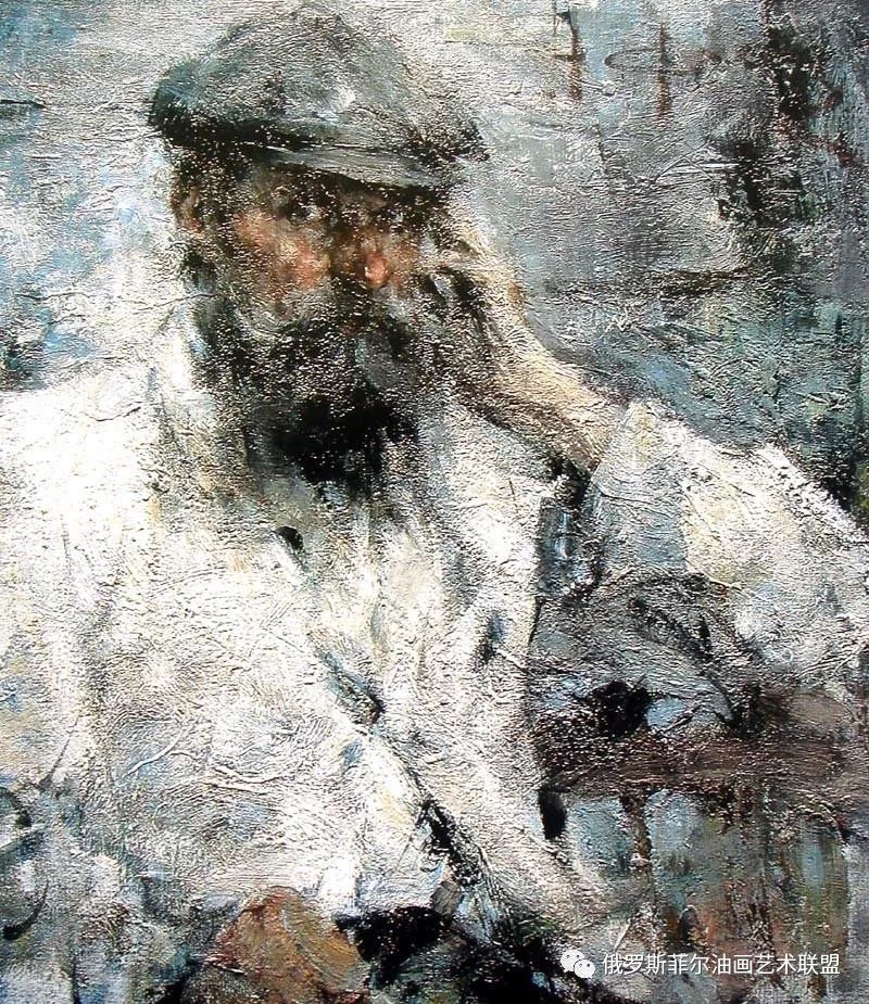 俄裔美籍画家尼古拉·伊万诺维奇·费欣油画作
