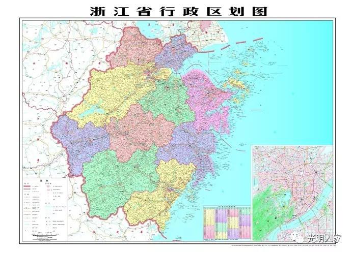 浙江省2019年行政区划统计与调整概况