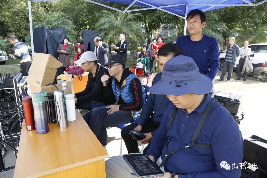 在此进行现场录制揭阳广播电视台《乡里曲间》栏目弦乐悠扬 潮曲缭绕