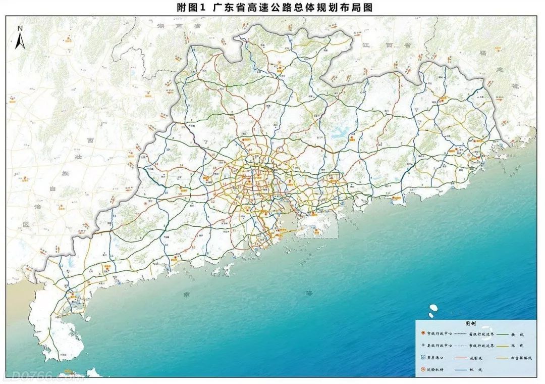 广东高速公路网规划预留汕头至饶平沿海高速通道