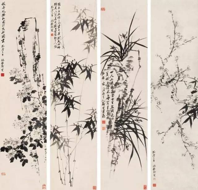 梅兰竹菊题画诗，中国人的精神寄托！_搜狐网