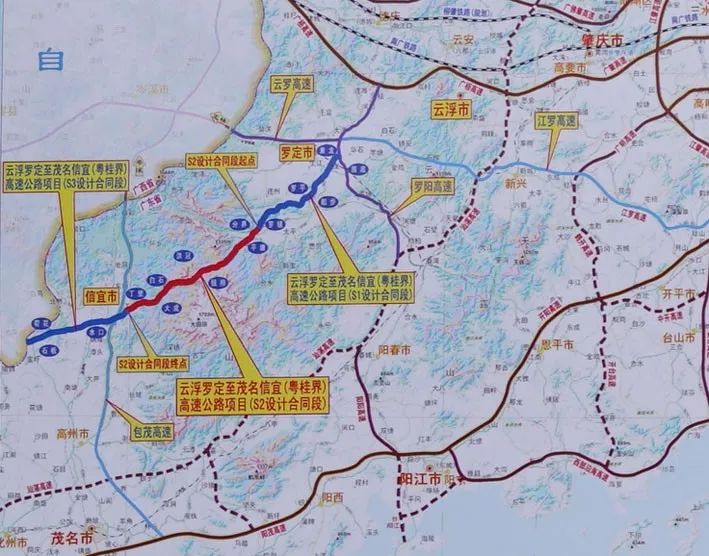 云茂高速这段路预计8月完成路面工程,12月达到通车条件!