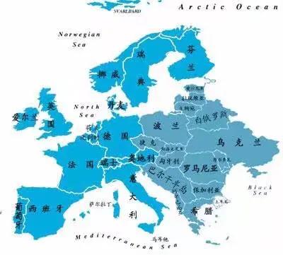 法国gdp_图说美国经济 几乎每个州的GDP总量都和一个发达国家相当(2)