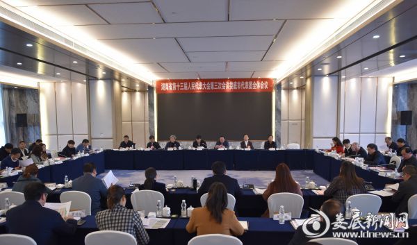 湖南省十三届人大三次会议娄底市代表团召开第