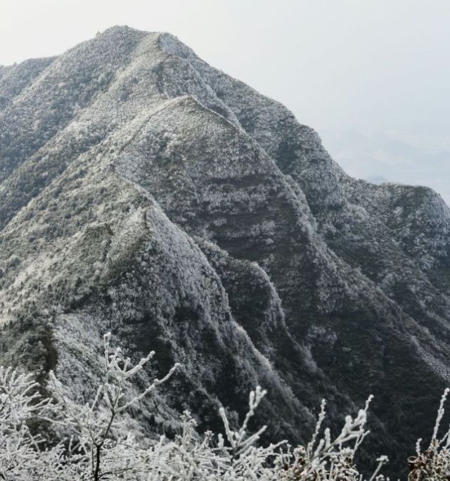近日,凯里小高山,香炉山银装素裹,美翻啦!