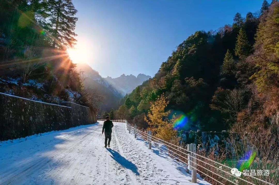 旅游新发现 | 官鹅沟冬景大片再来袭!哪一张最震撼你