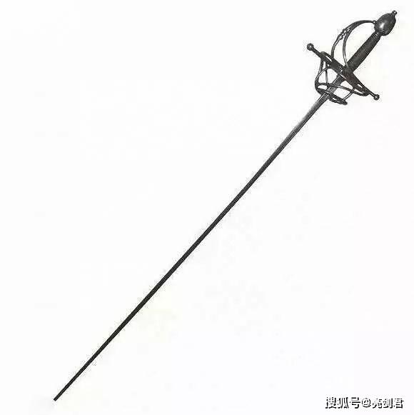 原创外形优雅适合绅士佩戴的刺剑在冷兵器中别有一番韵味