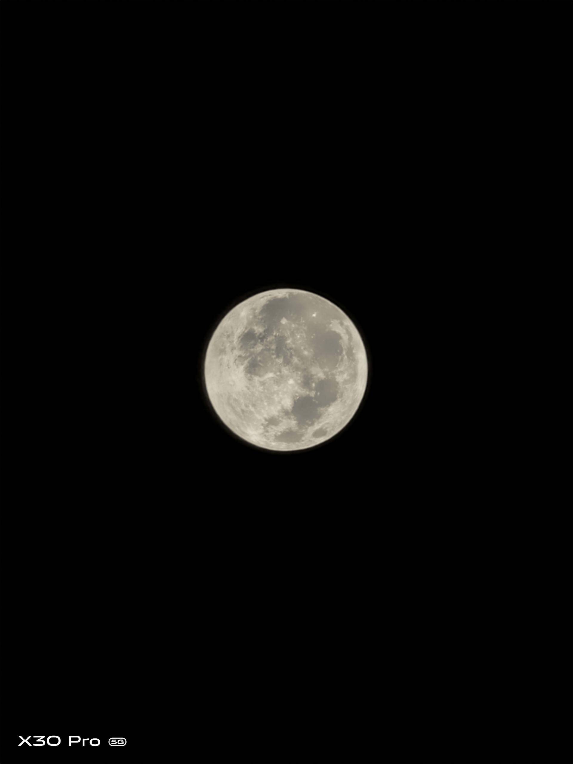 60倍变焦赏月不是梦vivo x30为你带来月宫美景