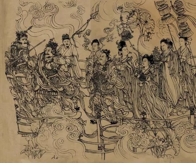 中国传世名画《八十七神仙卷》