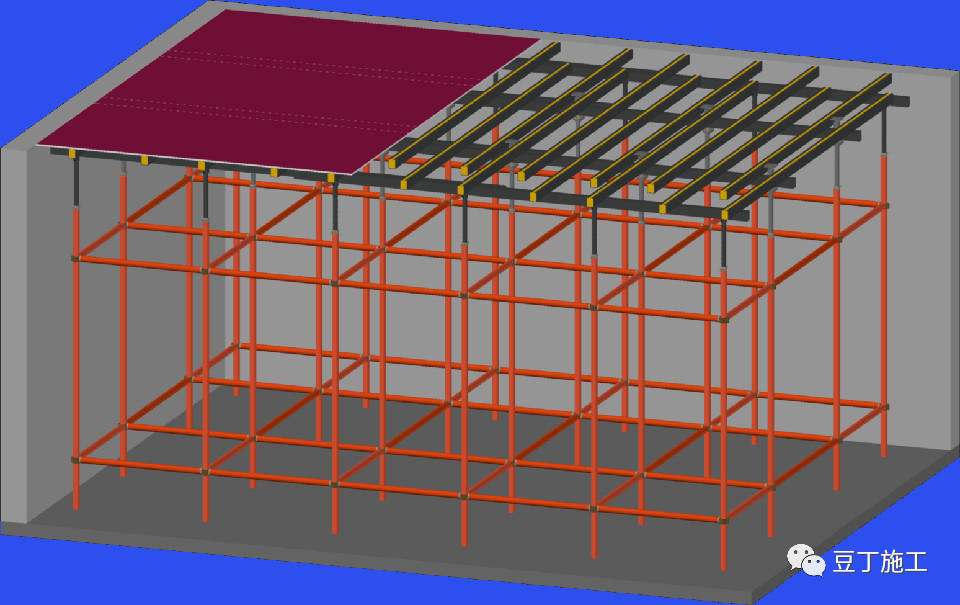 建筑施工早拆模板体系如何实现的高效率多图说明附经济效益对比