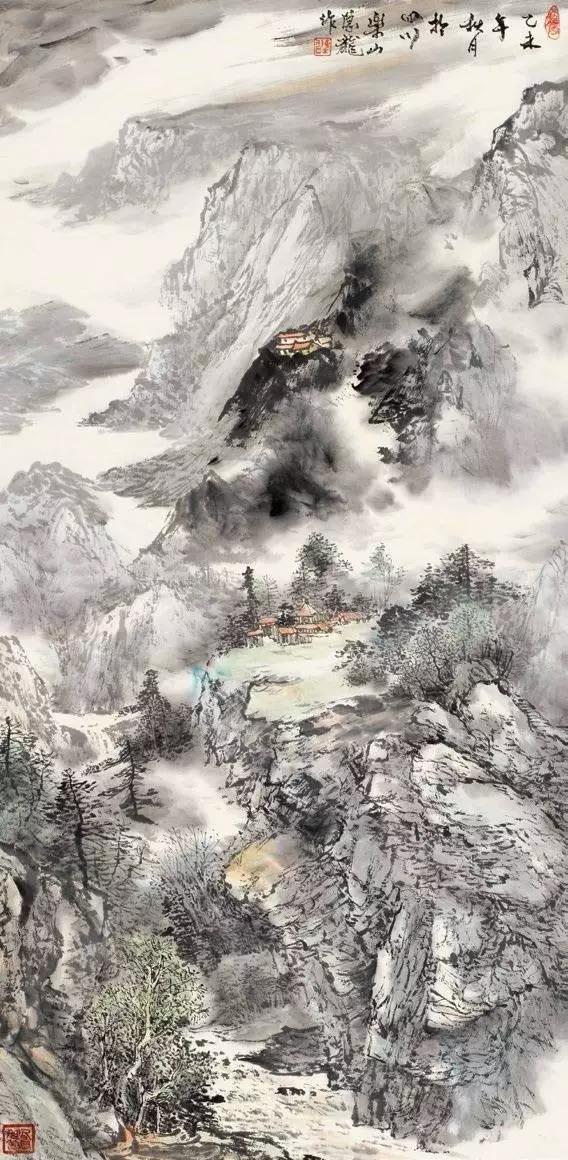 山水画界又一崛起的大师:古韵山水陈建华