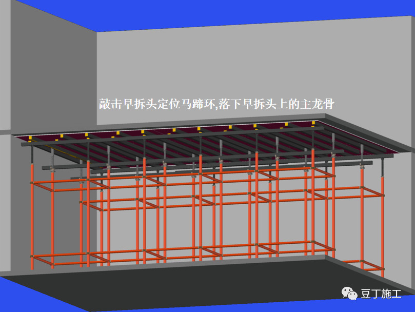 建筑施工早拆模板体系如何实现的高效率?多图说明附经济效益对比