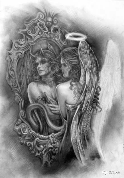 素材| 天使和恶魔