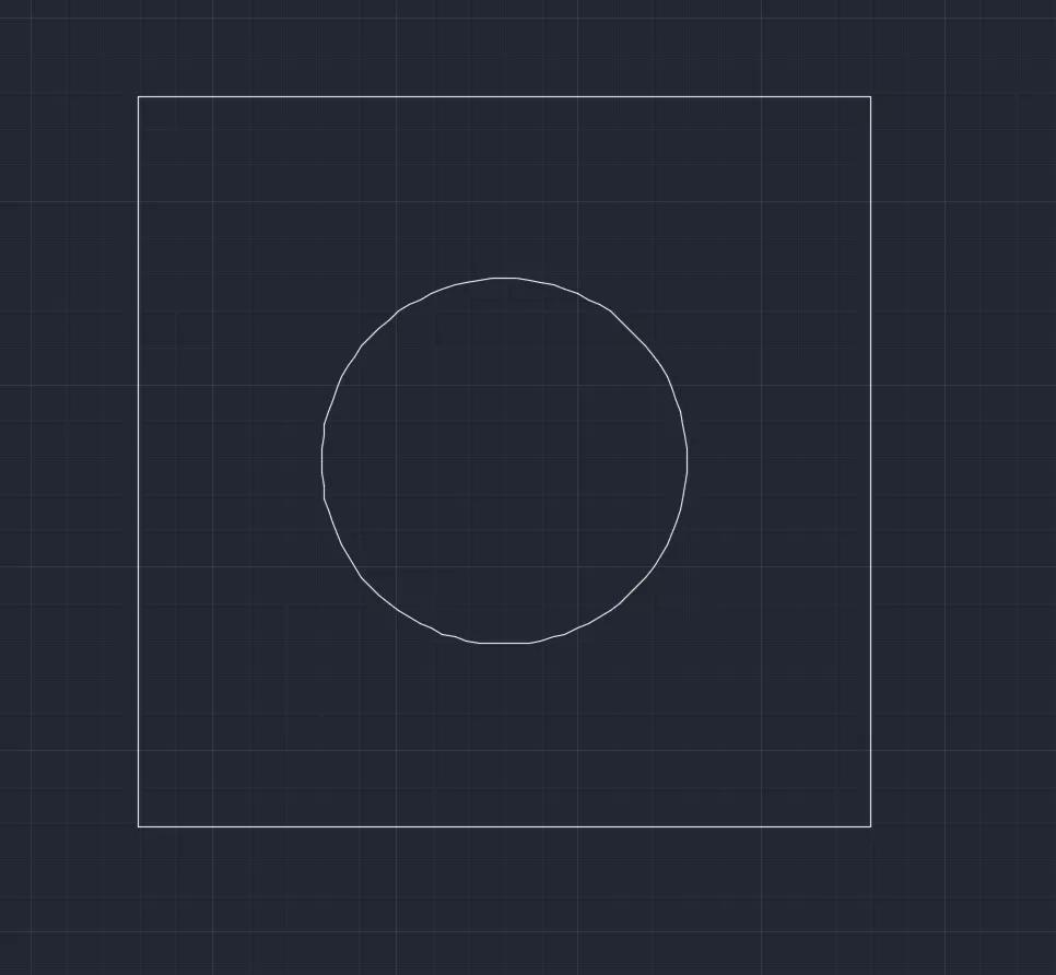 用cad loft 命令,创建天圆地方的形状