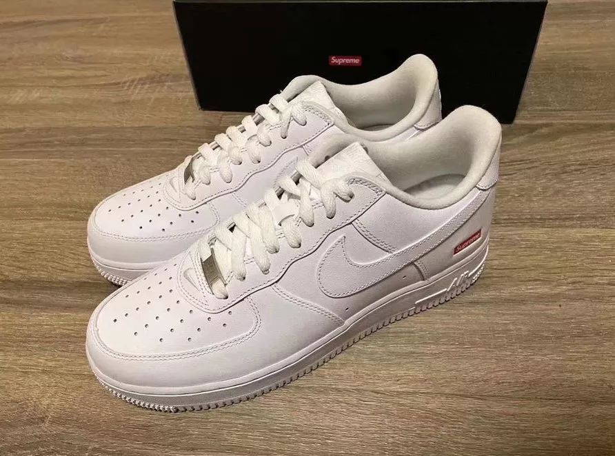 Supreme x AF1 Low 实物首次曝光！看完这设计你最想说什么？_Force