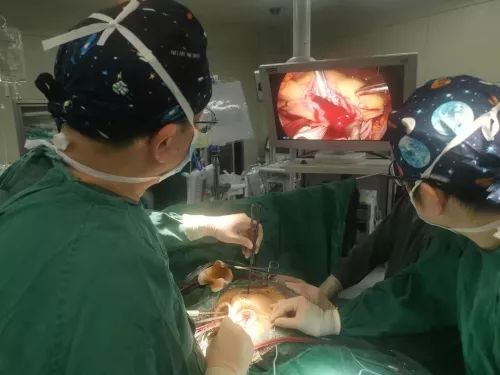 我院心外科成功完成两例全胸腔镜下心脏手术