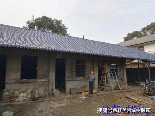 树脂瓦用在农村建房,换瓦可以吗?