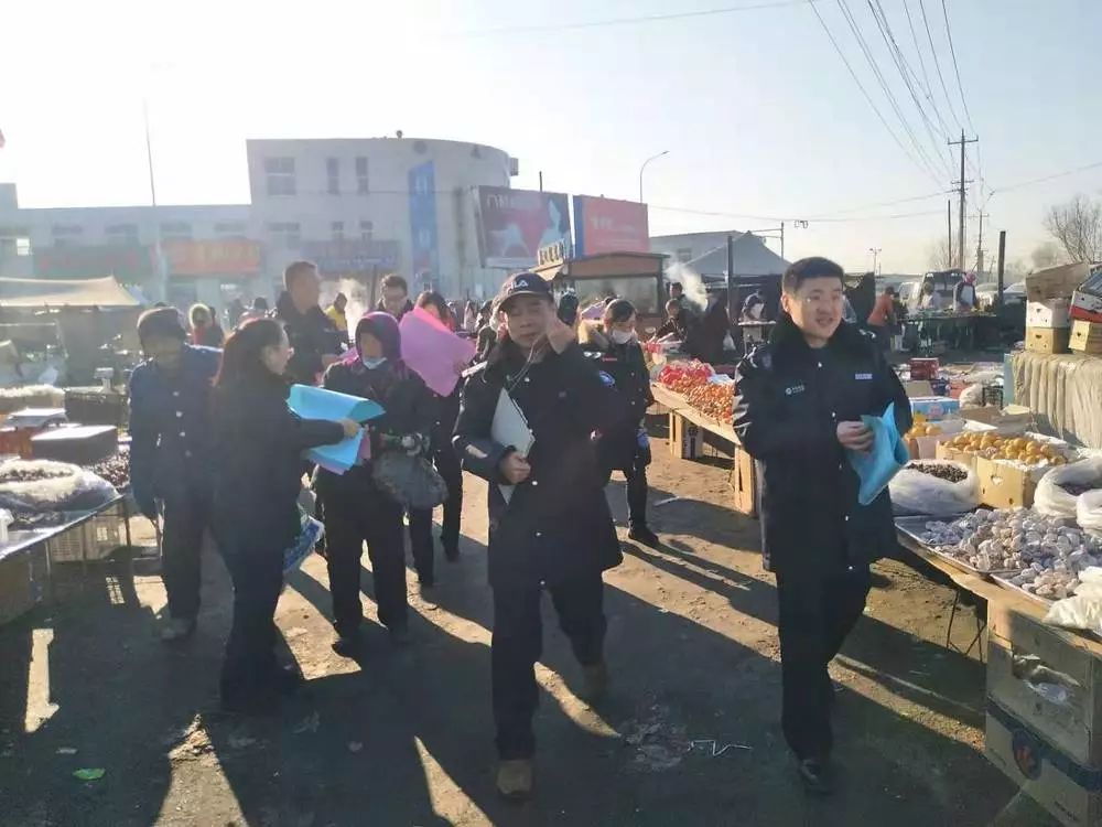 乐亭蓝衣卫士赶大集还文化一片空山新雨