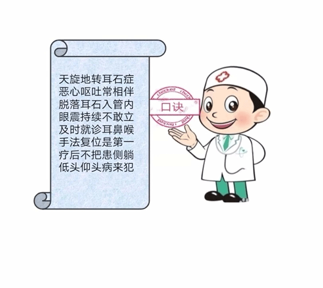 天旋地转，可能是耳石症，别忘到耳鼻喉科检查治疗！！！|