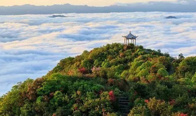 春节高铁回龙山郴州回龙山云海雾淞小东江时光隧道骑行网红丹霞高椅岭