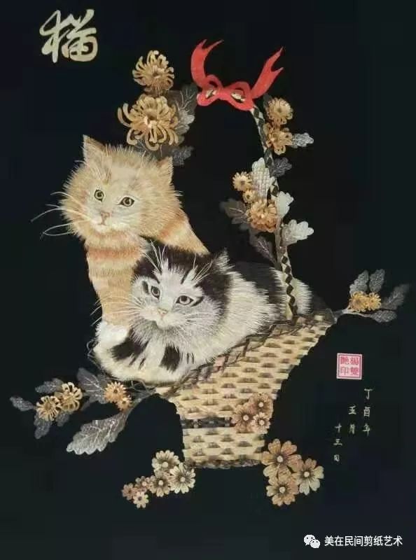 巧夺天工的鱼皮画——杨双艳老师作品