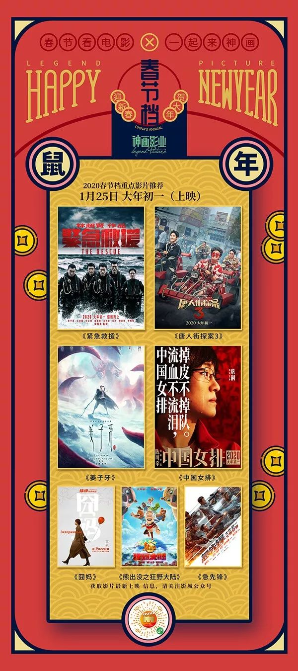 2020春节档,今年恨不得在电影院过年!